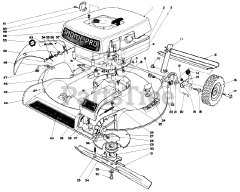Toro 16655 - Toro Walk-Behind Mower (SN: 008000001 - 008999999) (1978)