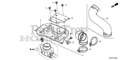 Honda GX630 RHX TXFH (GCAMH) - Honda Engine, Made in China (SN: GCAMH-2000001 - GCAMH-9999999)