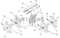 Murray 11052x85A - Murray Cultivator (2001) Tine &amp; Shield Assembly