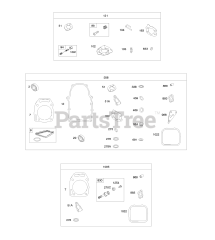 Briggs & Stratton 355447-0118-01 - Briggs & Stratton Horizontal Engine