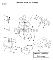 Electrolux/AYP Y 1292RB B - Electrolux/AYP Lawn Tractor