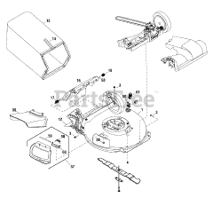 Snapper SP 80 (7800964-00) - Snapper 21" Walk-Behind Mower, Variable Speed, 725 Series Briggs