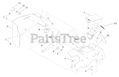 Exmark 135-0192 - Exmark Spreader Attachment (SN: 404314159 - 406294344) (2019)