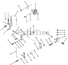 Cub Cadet 1204 (147-610-100) - Cub Cadet Garden Tractor (SN: 756300 - 799999) Governor