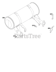 Briggs & Stratton 386447-0404-G1 - Briggs & Stratton Horizontal Engine