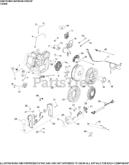 Kohler CH440-3190 - Kohler Command PRO Engine, Basic Version, 14hp, 10.5kW Ignition/Charging