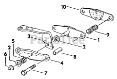 Cub Cadet 1100 (2050590U) - Cub Cadet Garden Tractor Caliper Brake Assembly
