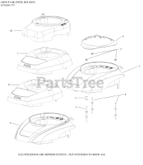 Kohler XTX775-3121 - Kohler XTX Series Engine, Made for MTD, 7.75 ft-lbs, 173cc 06 Blower Housing