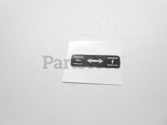 Echo 89033252730 Choke Label - image 1