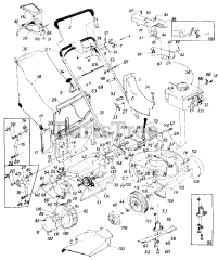 MTD 127-202-000 - MTD Walk-Behind Mower (1987) Parts
