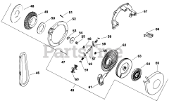 Kohler K181-30385 - Kohler K-Series Engine, Made for Parker Sweeper, 8hp, 6kW