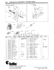 RedMax EBA 440 - RedMax Backpack Blower (1990-10)