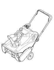 Columbia 40021 MS (31A-2M1A597) - Columbia 21" Snow Thrower (2008)