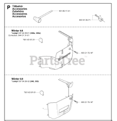 Husqvarna 340 e - Husqvarna Chainsaw (SN: 20051800001 - 20062300000) ACCESSORIES