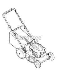 Yard Machines 11A-54MY229 - Yard Machines Walk-Behind Mower (2008) (Home Depot)