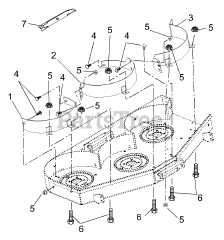 Ariens 715053 - Ariens Zoom 44" Mulching Kit