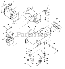 Simplicity HW 1436 - Simplicity Pacer 36" Walk-Behind Mower