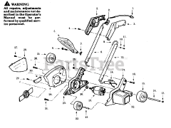 Paramount 950-00 - Paramount Edger, Electric EDGER ASSEMBLY