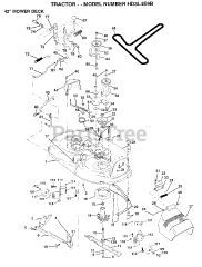 Electrolux/AYP HD 3L4E9 B - Electrolux/AYP Lawn Tractor (1996)