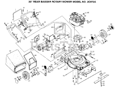 Electrolux/AYP 2C672 A - Electrolux/AYP Walk-Behind Mower