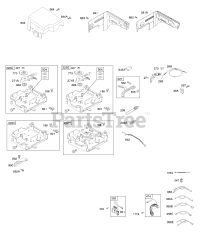 Briggs & Stratton 12T412-0110-F8 - Briggs & Stratton Horizontal Engine