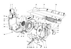 Toro 30940 - Toro 40cc Backpack Blower (SN: 002000001 - 002999999) (1982)