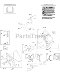 Briggs & Stratton 20F437-0114-E1 - Briggs & Stratton Horizontal Engine