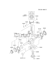 Kawasaki FE290D-AS24 - Kawasaki Engine PISTON/CRANKSHAFT