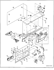Subaru Robin RGV10K36040 - Subaru Robin Generator 2400 Control BF &amp; BS Receptacle