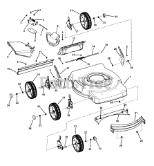 Murray M 2255 FC (7800463) - Murray 22" Walk-Behind Mower, Canada (2009)