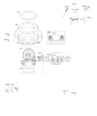 Briggs & Stratton 40S877-0018-B1 - Briggs & Stratton Vertical Engine