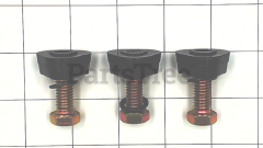 RedMax 525435303 Teeth Kit, Set Of 3 Rock Gold