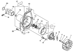Echo SRM-270 U - Echo Brush Cutter (SN: 36001001 - 36999999)
