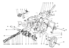 Toro 58007 - Toro 20" Tiller (SN: 006000001 - 006999999) (1976)