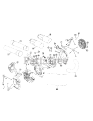 Yard-Man YM 2 BV (41BS2BVG901) - Yard-Man Blower General Assembly