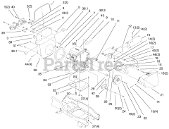 Toro 73470 (518 xi) - Toro Garden Tractor (SN: 089000001 - 089999999) (1998) Air Cooled Engine Assembly