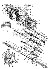 Simplicity 7010 (1690018) - Simplicity Landlord 42" Garden Tractor, 10hp