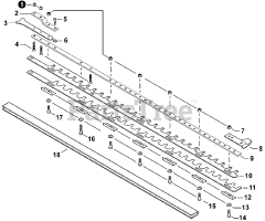 Echo HC-245 - Echo Hedge Trimmer (SN: T46314001001 - T46314999999)