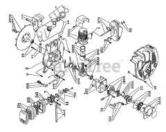 Echo DM-4500 - Echo Duster / Mister Part List 1