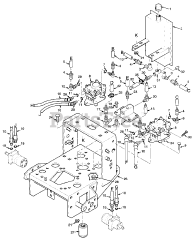 Scag SWZ-18BV - Scag Walk-Behind Mower, 18hp Vanguard (SN: 3330001 - 3339999) 18BV, 20CVE Hydraulic Assembly