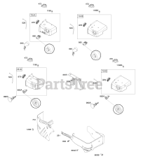 Briggs & Stratton 13A137-0011-F1 - Briggs & Stratton Horizontal Engine