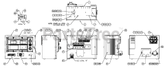 Generac QT04554KNANA - Generac 45kW Home Standby Generator (SN: 4949168 - 4965270) (2008) Battery Charger H-panel 10a12v (0G4140D)
