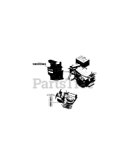 Troy-Bilt 161-JWA-11 - Troy-Bilt Engine 161-JWA-11 Label Map