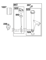 Briggs & Stratton 44N677-0037-G1 - Briggs & Stratton Vertical Engine Lubrication Group