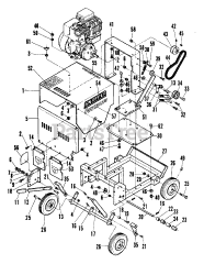 Snapper PP 5001 (88830) - Snapper 17" Power Plug, 5hp Main Deck Assembly