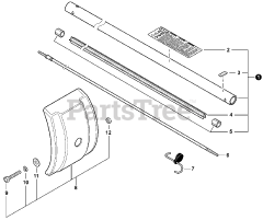 Shindaiwa 66008 (99922205144) - Shindaiwa Tiller-Cultivator Attachment (SN: U03400001001 - U03400999999)
