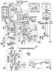 Briggs & Stratton 233431-0253-XX - Briggs & Stratton Horizontal Engine