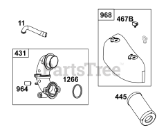 Briggs & Stratton 31R877-0018-B5 - Briggs & Stratton Vertical Engine