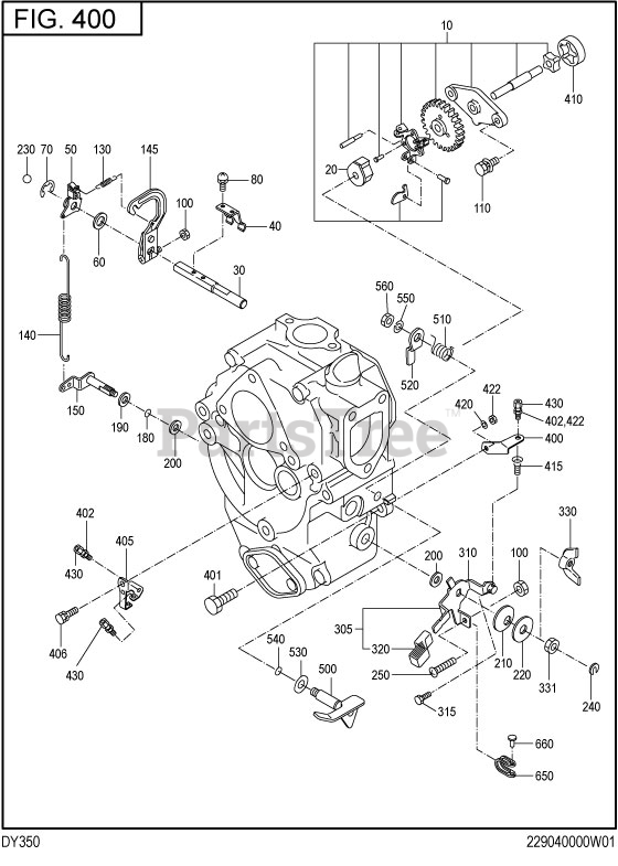 Subaru Robin DY350D00260 DY35