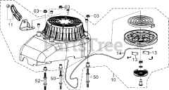 Subaru Robin EA190VS5010 (EA190V) - Subaru Robin Engine 500 Cooling &amp; Starting
